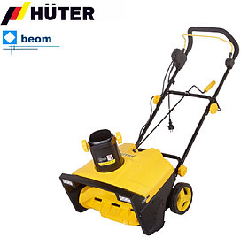 Снегоуборщик HUTER SGC 2500EL (2500 Вт | 220 В | кг 15.8 кг | Ширина захвата, см 50 | Фары | Электрический)