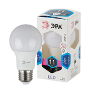 Лампа Эра 11W 840E27 светодиодная, холодный белый свет 4663