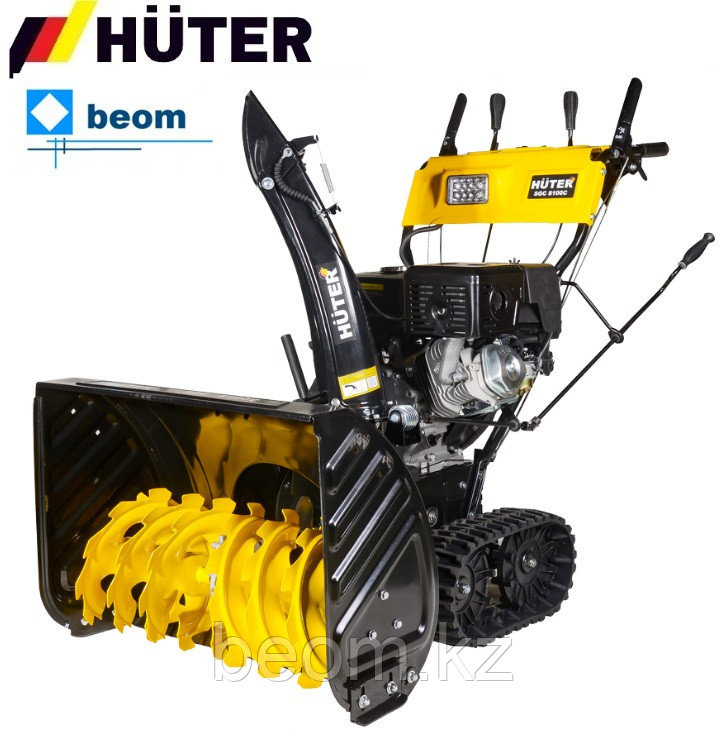 Снегоуборщик HUTER SGC 8100C (л.с 13 | кг 131 кг | захват см 70 | Подогрев ручек | Гусеница | Фары | Бензин)