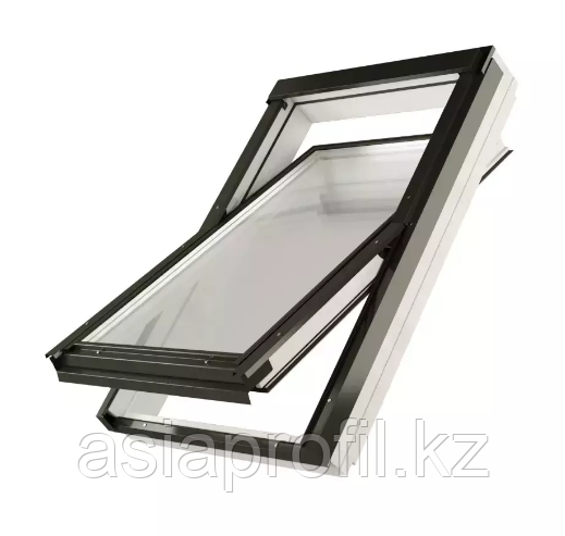 Мансардное окно DAW 94х1400 Aticco белого цвета с двухкамерным стеклопакетом