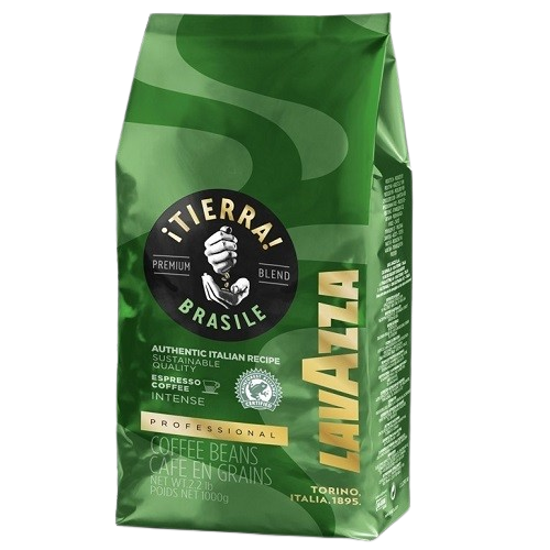 Кофе в зернах Lavazza "Tierra Brazil", темной обжарки, 1000гр