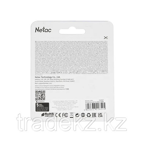 USB-накопитель Netac NT03U351N-256G-30BK 256GB, фото 3