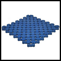 Напольное противоскользящее покрытие для бассейна Aqua Laguna Sky (размер ячейки = 20x20 см, цвет = голубой)