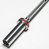 Гриф олимпийский ART.FiT 2.2м прямой, до 600кг, с замками, фото 3