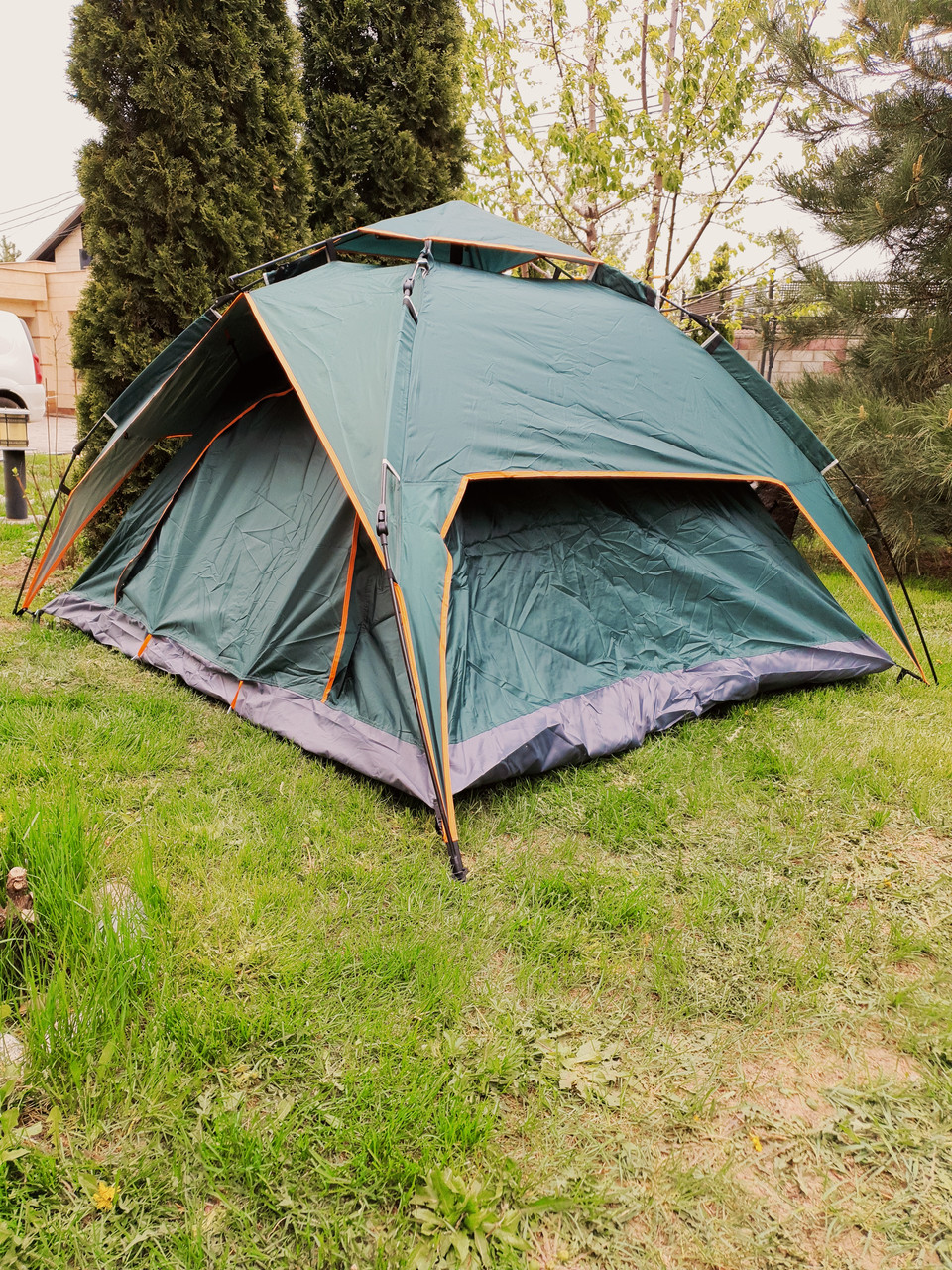 Палатка туристическая JJ-003 зелёная, фото 1