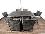 Обеденная группа на 6 персон с зонтом "Марсель", фото 3