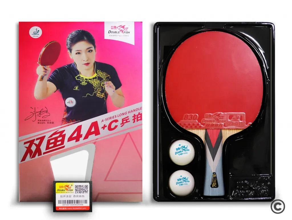 Ракетка для н/т Double Fish (4A+C серия) ITTF, фото 1