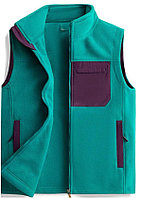 Жилет флисовый комбинированный