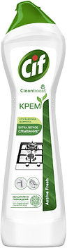 Чистящее средство для кухни Cif крем зеленые листья, 500 мл