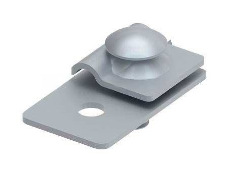 Соединитель контрольный, 1 болт с отверстием, Inox V4A, фото 1