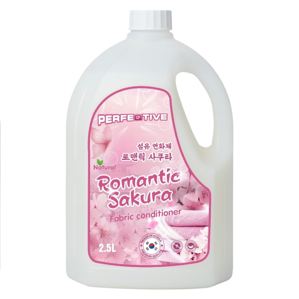 Кондиционер для белья PERFEQTIVE Romantic Sakura «Романтическая Сакура» 2.5 л, фото 1