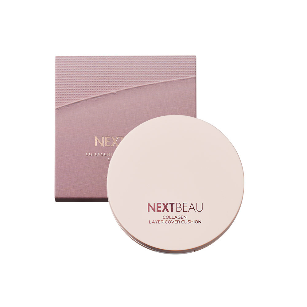 Кушон NEXTBEAU COLLAGEN LAYER COVER CUSHION SPF50+PA++++  Коллаген