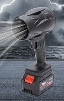 Мощный фен выдувающий листья и воду. Скорость вращения 16000 об/мин. В комплекте 2 аккумулятора Li-ion 48v
