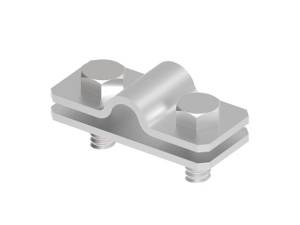 Соединитель продольный d8-10/b40 2 болта Inox V2A