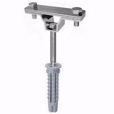 Держатель полосы 40 мм., с дюбелем, Inox V4A, L-100