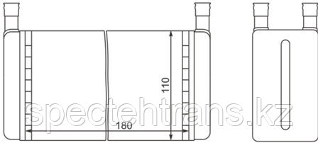 130Ш-8101012 Радиатор (ШААЗ)