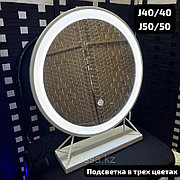 Зеркало настольное с подсветкой 40см, J40