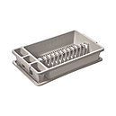 300022 Сушилка посудная малая 26*43,с поддоном, фото 2