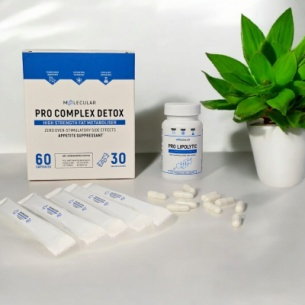 Капсулы для снижения веса Pro Complex Detox, 60 капсул + 30 саше