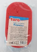 600606 Губка для тела КОРАЛЛ "Toro" 1 шт.овал