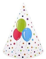 263966 Бумажная шляпа (колпак) для вечеринки, набор из 6 шт