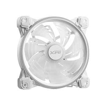 Кулер для компьютерного корпуса XPG HURRICANE 120 ARGB PWM White, фото 3