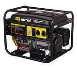 Газовый генератор 5кВт HUTER DY6500LXG ( 5500 Вт | 220 В | бак, л 22 | Бензин / Пропан-Бутан |Электростартер), фото 6
