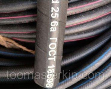 Рукав напорный резиновый с текстильным каркасом ГОСТ 18698-79 Б-25-38-1,0