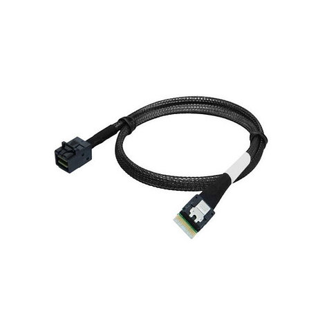 Кабель интерфейсный Slimline SAS x4 to Mini SAS HD Supermicro CBL-SAST-1295-100 95cm 100Ohm 2-014439, фото 1