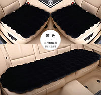 Меховые накидки корпешки на передние и задние сидения набор, на авто сидения в машину