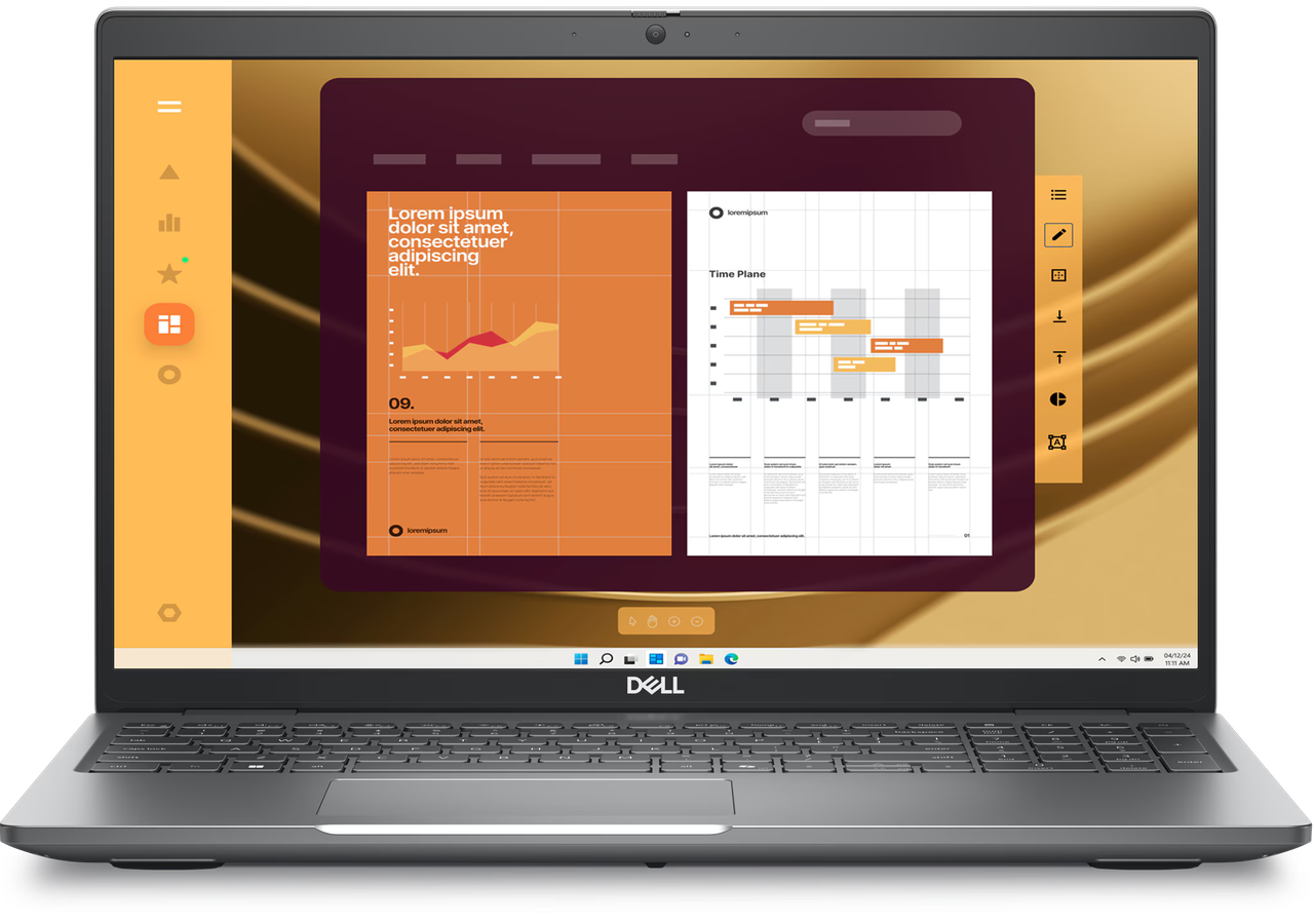 Ноутбук Dell Latitude 5550 15.6" Core Ultra 5-135H/16Gb/512Gb SSD/RTX2050/Win11Pro (210-BLYZ)
