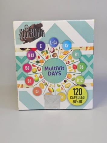 Капсулы для снижения веса MultiVitDAYS, 60+60 капсул