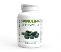 Натуральный продукт для нормализации жизнедеятельности организма человека Спирулина Табс (Spirulina Tabs) 180 таблеток