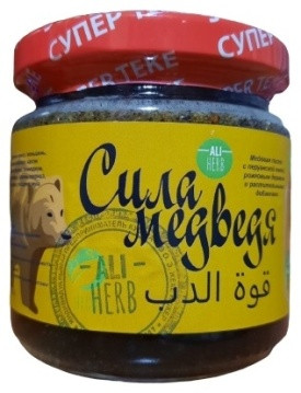 Медовая паста Сила медведя