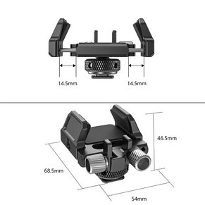 SmallRig Universal Holder for External SSD BSH2343/ Универсальный держатель (клэмпы) для внешнего SSD, фото 5
