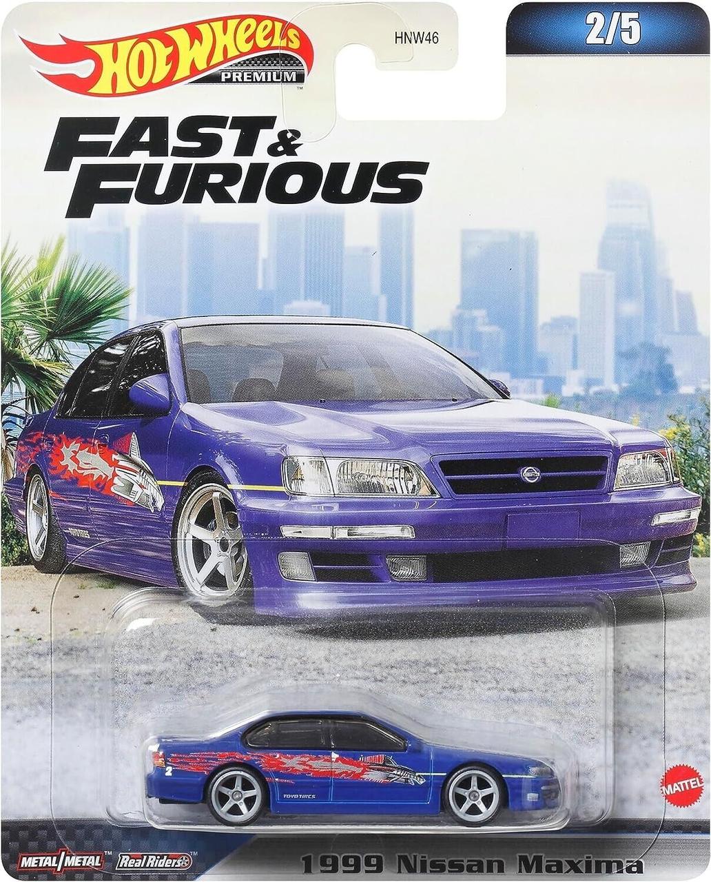 Hot Wheels Металлическая модель 1999 Nissan Maxima HKD23, Хот Вилс Форсаж