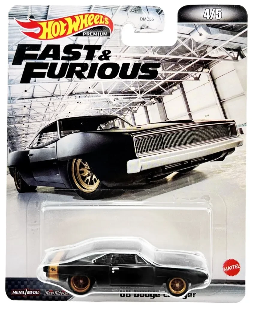Hot Wheels Металлическая модель Dodge Charger '68 HCP17, Хот Вилс Форсаж