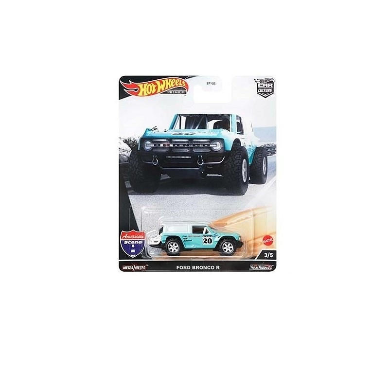 Hot Wheels Металлическая модель Ford Bronco R HCK05, Хот Вилс Car Culture, фото 1
