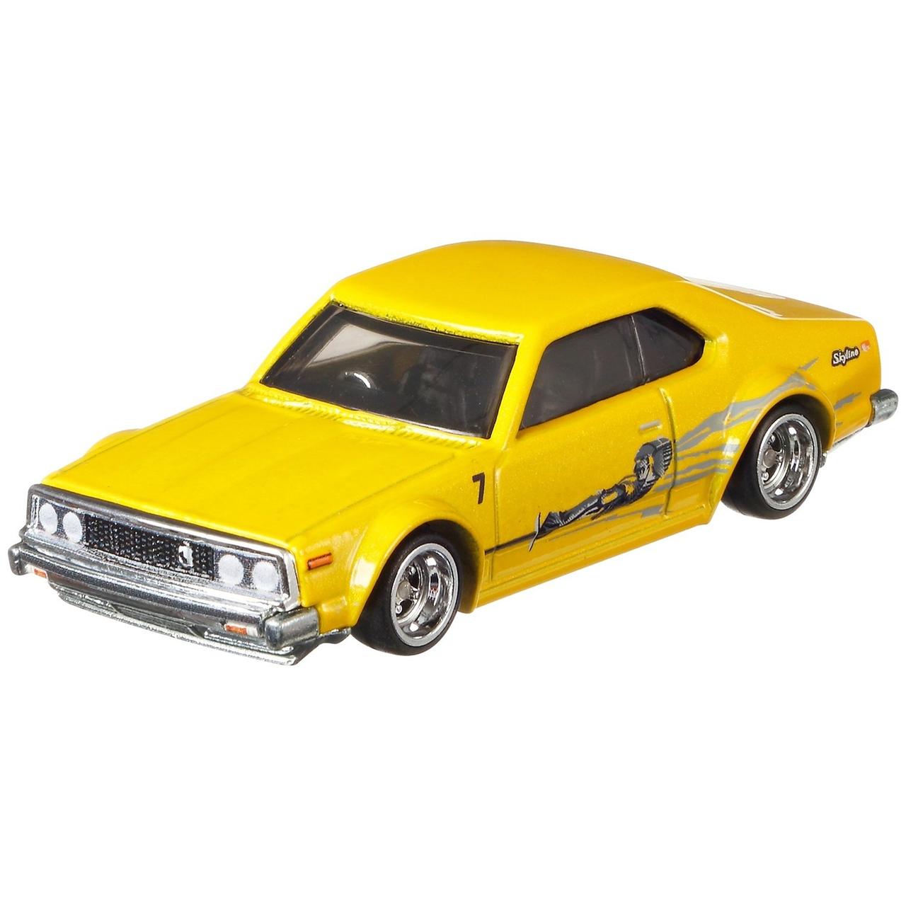 Hot Wheels Металлическая модель Nissan Skyline (C210), Хот Вилс Fast Rewind (уценка)