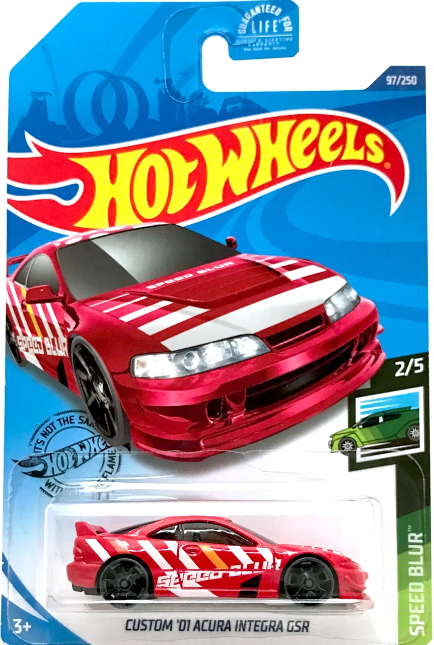 Hot Wheels Модель Custom Acura Integra GSR '01 Custom, красный, фото 1