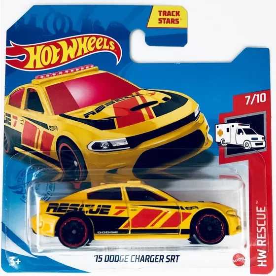 Hot Wheels Модель Dodge Charger '15, жёлтый