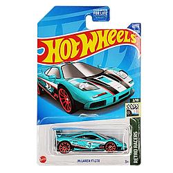 Hot Wheels Модель McLaren F1 GTR, голубой