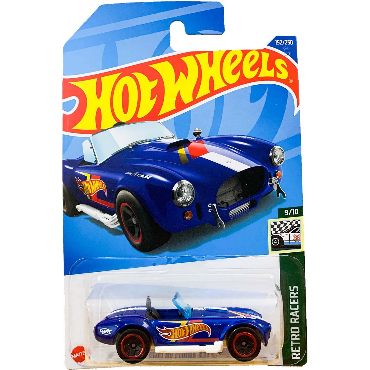Hot Wheels Модель Shelby Cobra 427 S/C, синий