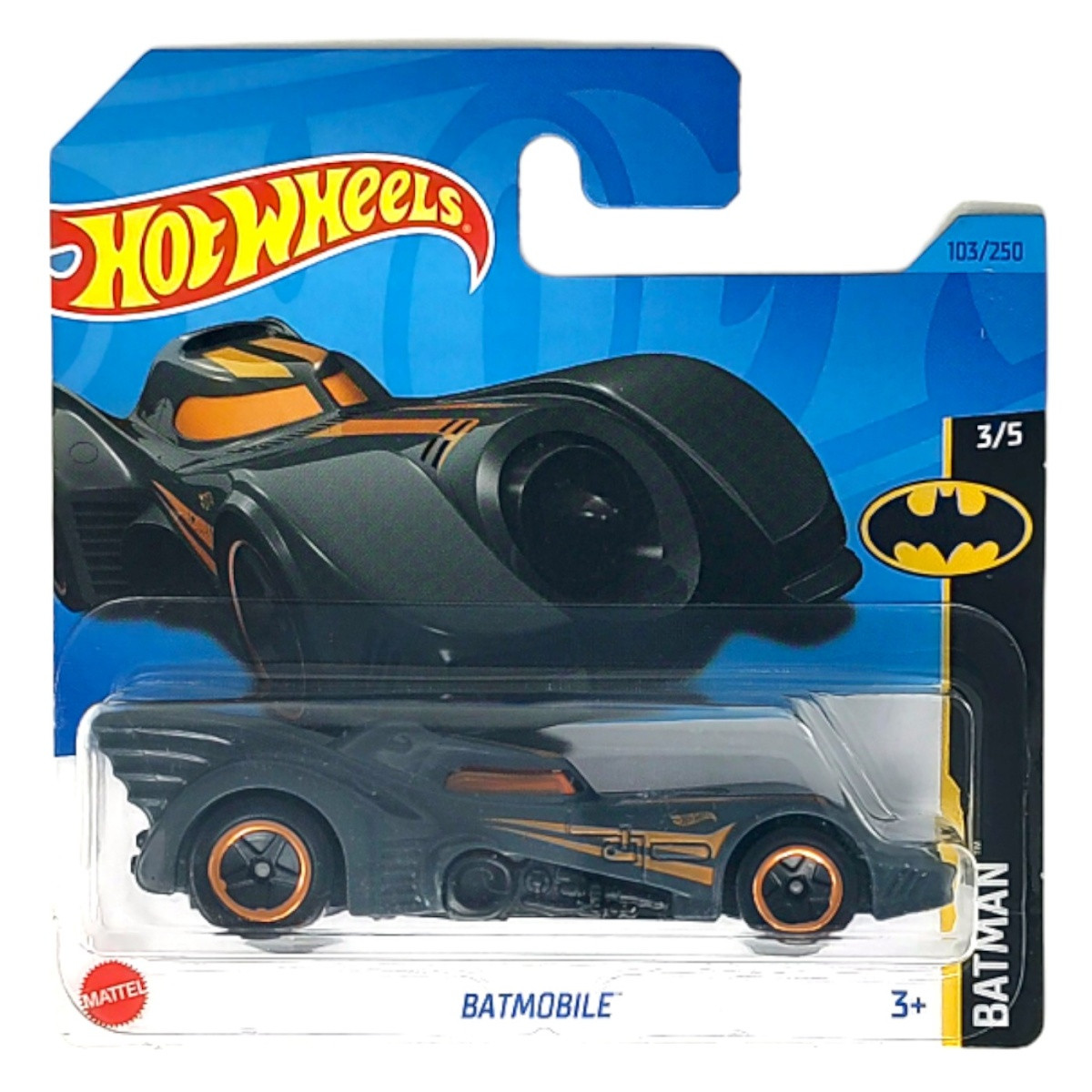 Hot Wheels Модель Бэтмобиль '89, Серый HKG99