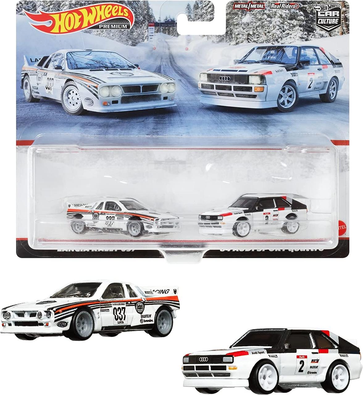 Hot Wheels Набор из 2 моделей Lancia Rally 037 и Audi Sport quattro '84, фото 1