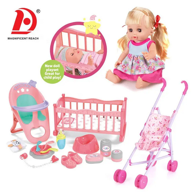 Dora Игровой набор Кукла пупс Deluxe в голубом сарафане 30 см в коробке с аксессуарами, фото 1