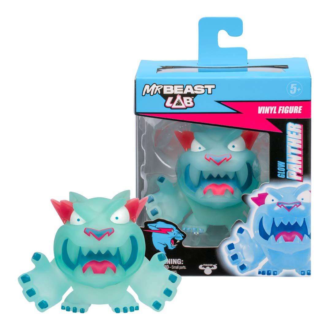 Виниловые фигурки MrBeast - Glow Panther 3.5"