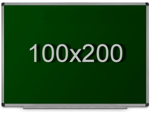 Доски 1000*2000 маркерно-меловая магнитная, двухсторонняя, настенная, фото 1