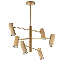 718263 (MD2166-6A) Люстра ROMA 6х28W GU10 (led) CHAMPAGNE GOLD (в комплекте)