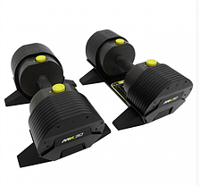 Гантели регулируемые MX Select MX30, вес 3.4-13.9 кг со стойкой, фото 4